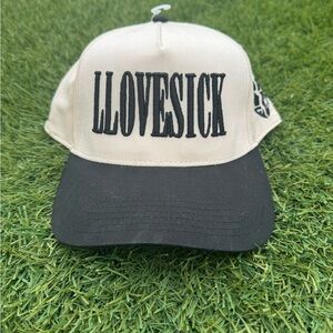 Lovesick Black and Cream Hat